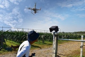 無人機投入智慧農業